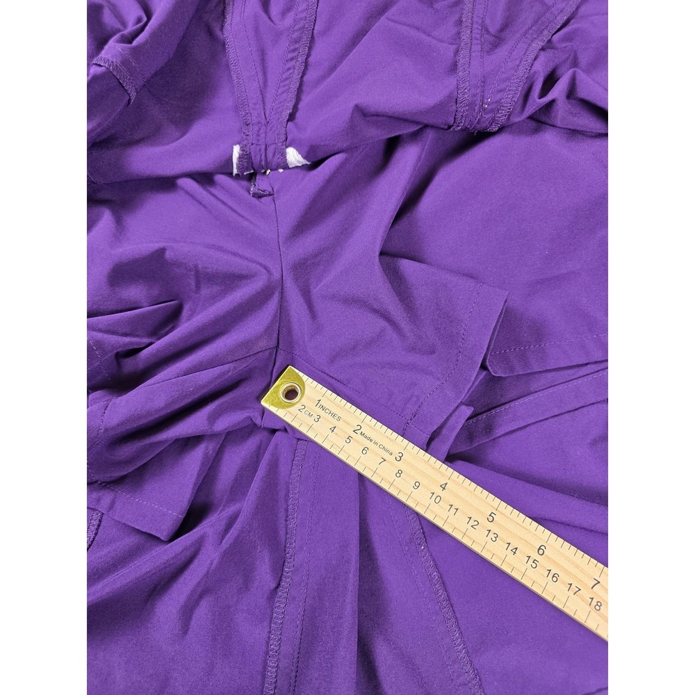 Athleta Skort Womens 10P Purple Stretch Athletic Lined Pockets Petites Golf - Picture 4 of 9